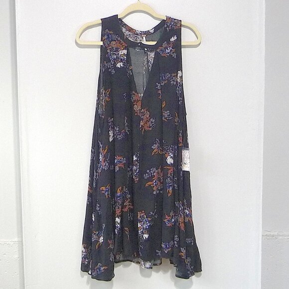 FREE PEOPLE SNAP OUT OF IT DRESS TUNIC MEDIUM - Picture 3 of 12